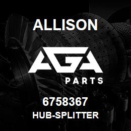 6758367 Allison HUB-SPLITTER | AGA Parts