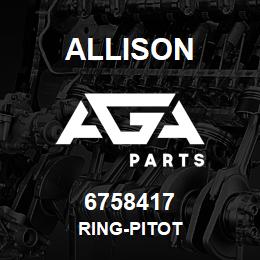 6758417 Allison RING-PITOT | AGA Parts