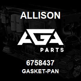 6758437 Allison GASKET-PAN | AGA Parts