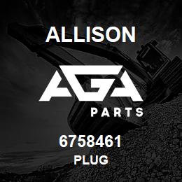 6758461 Allison PLUG | AGA Parts