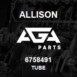 6758491 Allison TUBE | AGA Parts