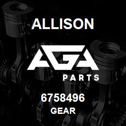 6758496 Allison GEAR | AGA Parts