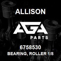 6758530 Allison BEARING, ROLLER 1/8 X 3/8 | AGA Parts