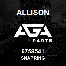 6758541 Allison SNAPRING | AGA Parts