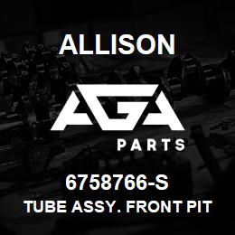 6758766-S Allison TUBE ASSY. FRONT PITOT | AGA Parts