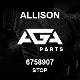 6758907 Allison STOP | AGA Parts