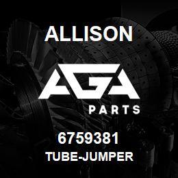 6759381 Allison TUBE-JUMPER | AGA Parts