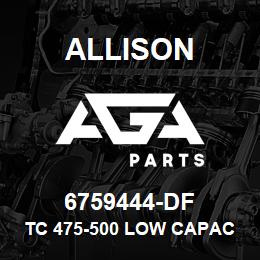 6759444-DF Allison TC 475-500 LOW CAPACITY PUMP | AGA Parts