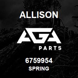 6759954 Allison SPRING | AGA Parts