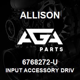 6768272-U Allison INPUT ACCESSORY DRIVE GEAR - CRT3000 | AGA Parts