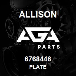 6768446 Allison PLATE | AGA Parts