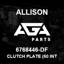 6768446-DF Allison CLUTCH PLATE (60 INTERNAL TH) | AGA Parts