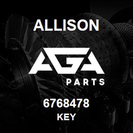 6768478 Allison KEY | AGA Parts