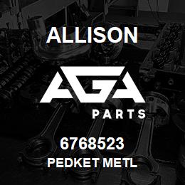 6768523 Allison PEDKET METL | AGA Parts