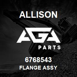 6768543 Allison FLANGE ASSY | AGA Parts