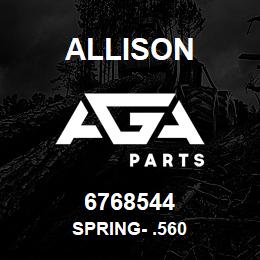 6768544 Allison SPRING- .560 | AGA Parts