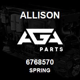 6768570 Allison SPRING | AGA Parts