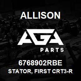 6768902RBE Allison STATOR, FIRST CRT3-RBLT/EXCH | AGA Parts