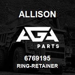 6769195 Allison RING-RETAINER | AGA Parts