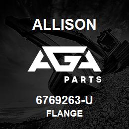 6769263-U Allison FLANGE | AGA Parts