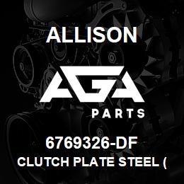 6769326-DF Allison CLUTCH PLATE STEEL (30(90)TH) | AGA Parts