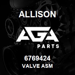 6769424 Allison VALVE ASM | AGA Parts