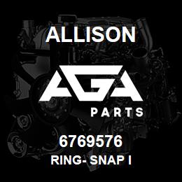 6769576 Allison RING- SNAP I | AGA Parts