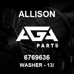 6769636 Allison WASHER - 13/ | AGA Parts