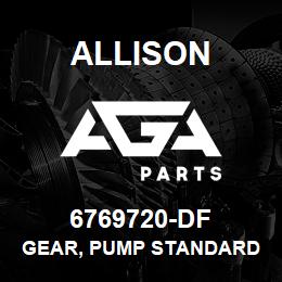 6769720-DF Allison GEAR, PUMP STANDARD | AGA Parts