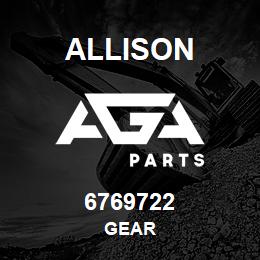 6769722 Allison GEAR | AGA Parts