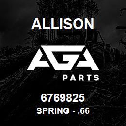 6769825 Allison SPRING - .66 | AGA Parts