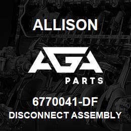 6770041-DF Allison DISCONNECT ASSEMBLY - 5860 | AGA Parts