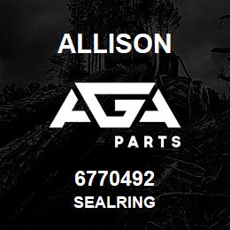 6770492 Allison SEALRING | AGA Parts