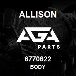 6770622 Allison BODY | AGA Parts