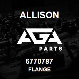 6770787 Allison FLANGE | AGA Parts