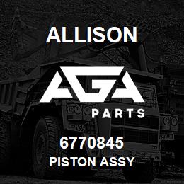 6770845 Allison PISTON ASSY | AGA Parts