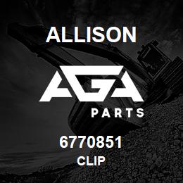 6770851 Allison CLIP | AGA Parts