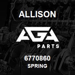 6770860 Allison SPRING | AGA Parts