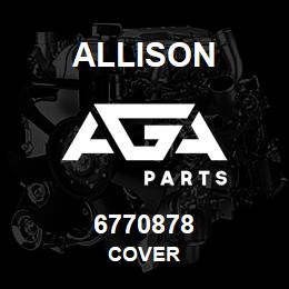 6770878 Allison COVER | AGA Parts