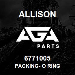 6771005 Allison PACKING- O RING | AGA Parts