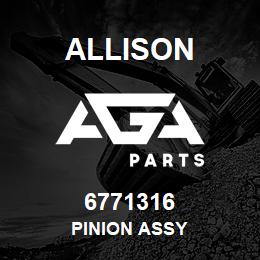 6771316 Allison PINION ASSY | AGA Parts