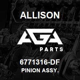 6771316-DF Allison PINION ASSY. | AGA Parts