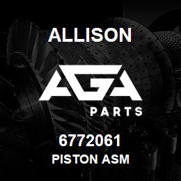 6772061 Allison PISTON ASM | AGA Parts