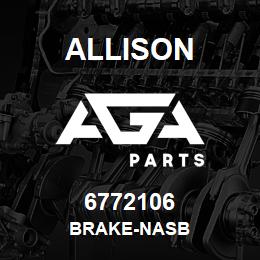 6772106 Allison BRAKE-NASB | AGA Parts