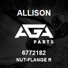 6772182 Allison NUT-FLANGE R | AGA Parts