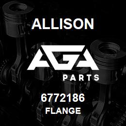 6772186 Allison FLANGE | AGA Parts