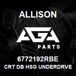 6772192RBE Allison CRT DB HSG UNDERDRVE- RBLT | AGA Parts