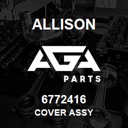 6772416 Allison COVER ASSY | AGA Parts