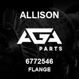 6772546 Allison FLANGE | AGA Parts