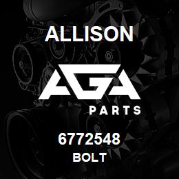 6772548 Allison BOLT | AGA Parts